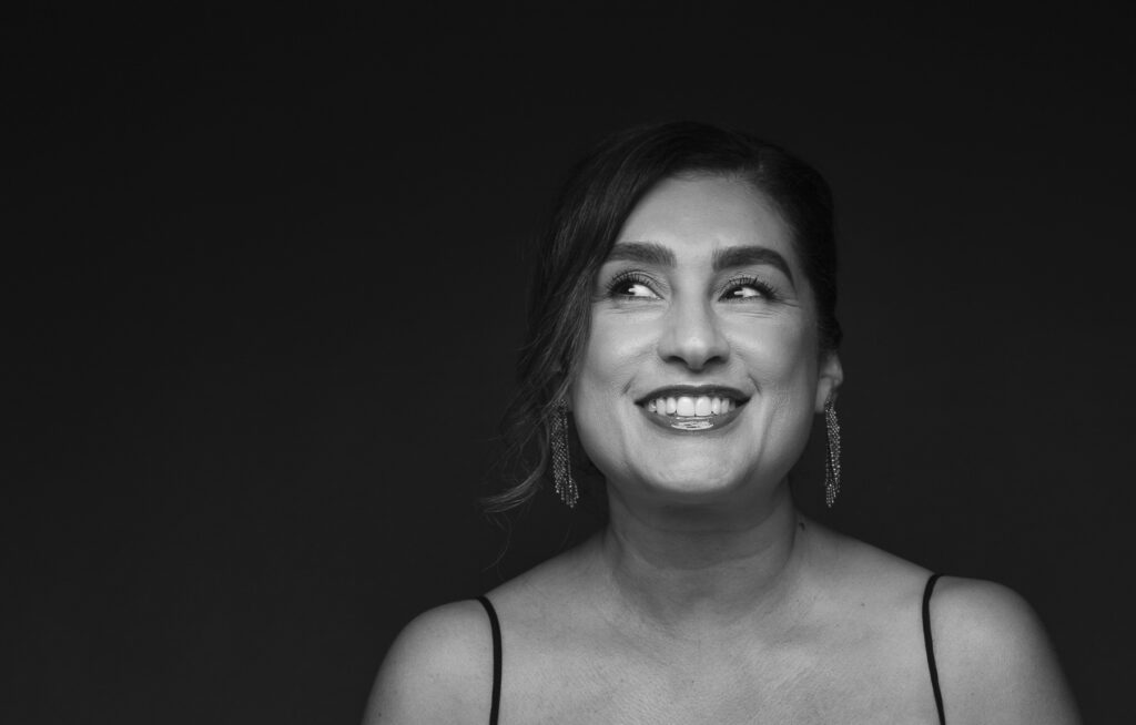 Lisbeth's Postpartum Project portrait, cropped.